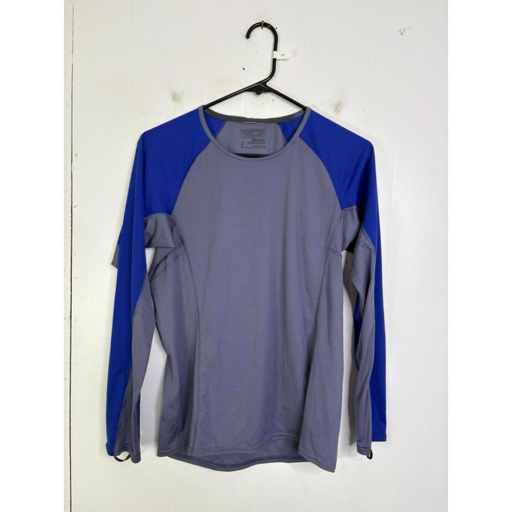 Patagonia Shirt Womens Small Capilene Base Layer Lightweight Crew Long Sleeve